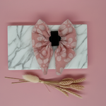 Rosy Bloom Sailor Bow Tie - Perlujo