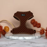 Classic Comfort Essentials Ensemble: Adjustable Neck Harness, Collar & Leash - Perlujo
