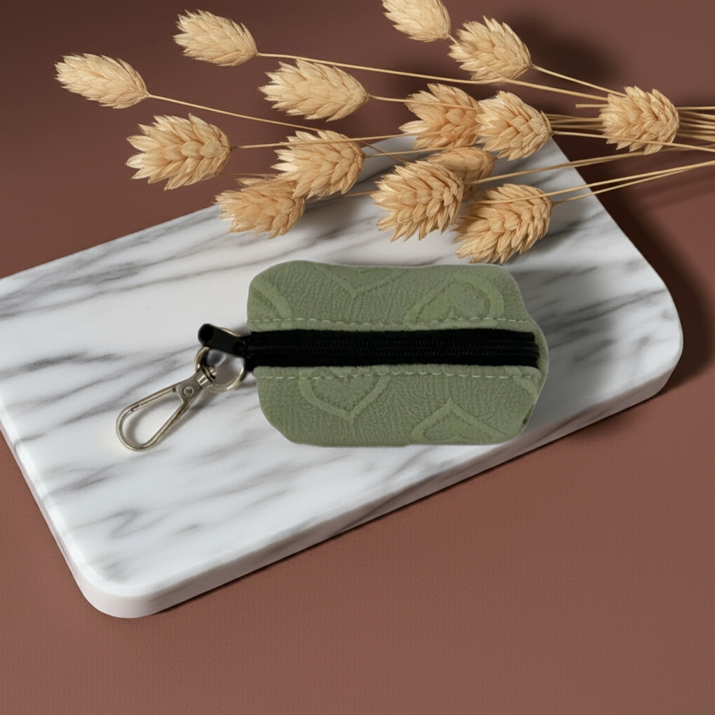 Minty Love Poop Bag Holder - Perlujo