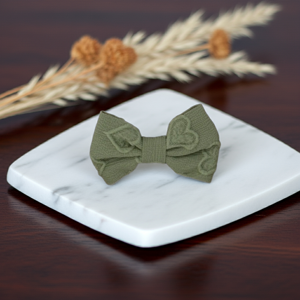 Minty Love Bow Tie - Perlujo