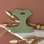 Minty Love Essentials Ensemble: Adjustable Neck Harness, Collar & Leash - Perlujo