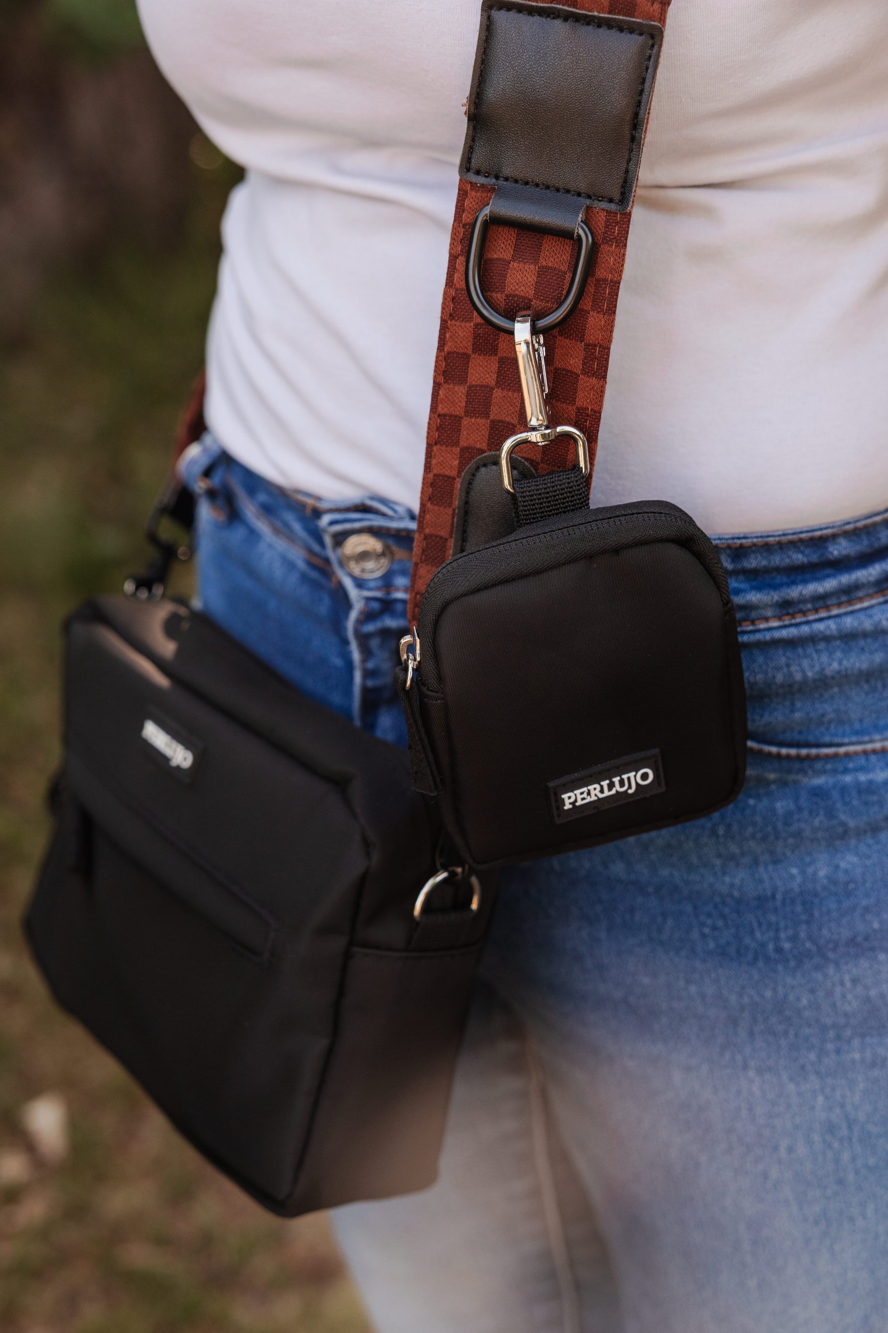 Midnight Black meets Classic Comfort Dog Walking Set - Perlujo
