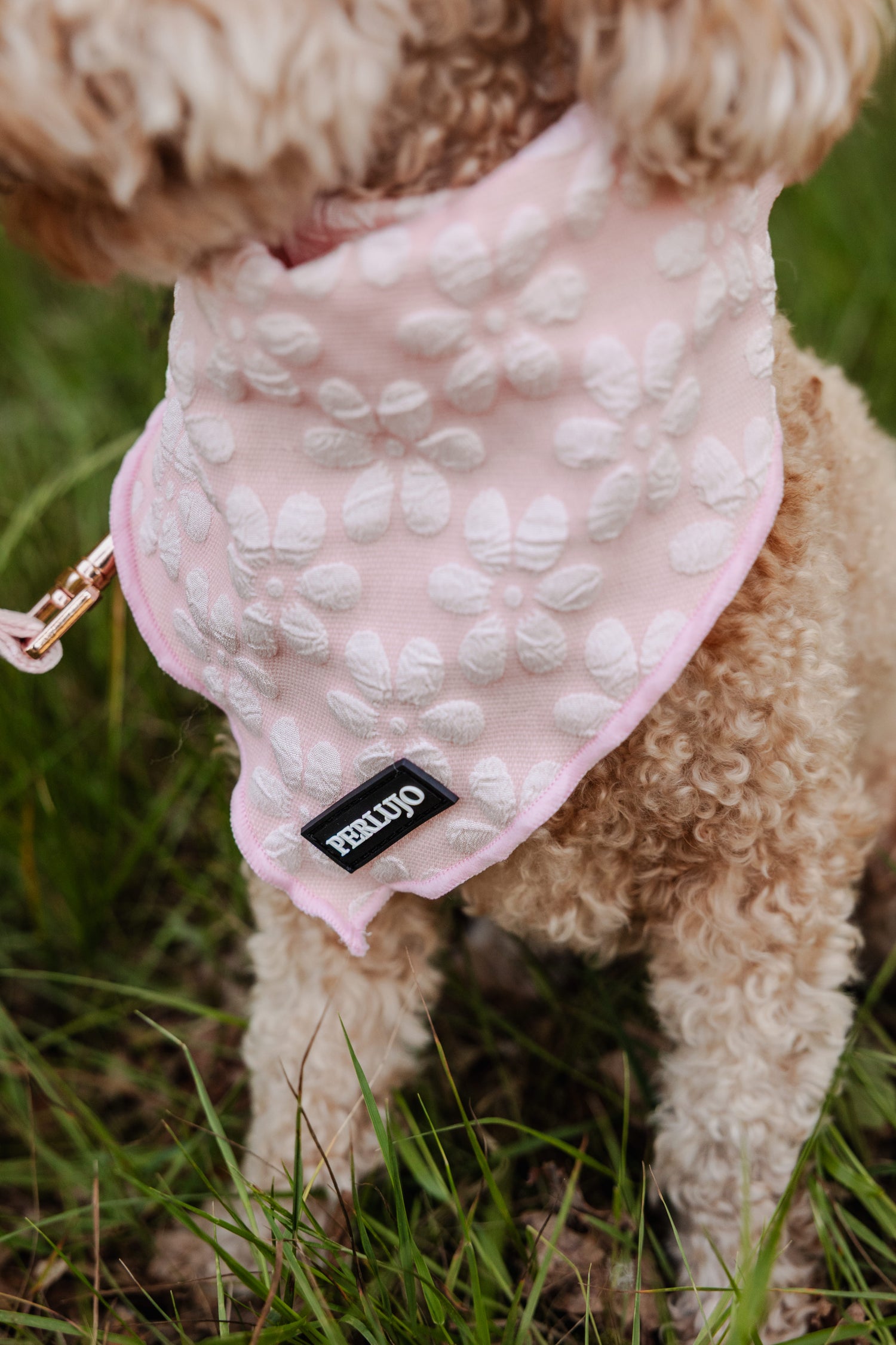Rosy Bloom Bandana - Perlujo