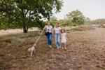 Midnight Black meets Blush Tweed Dog Walking Set - Perlujo
