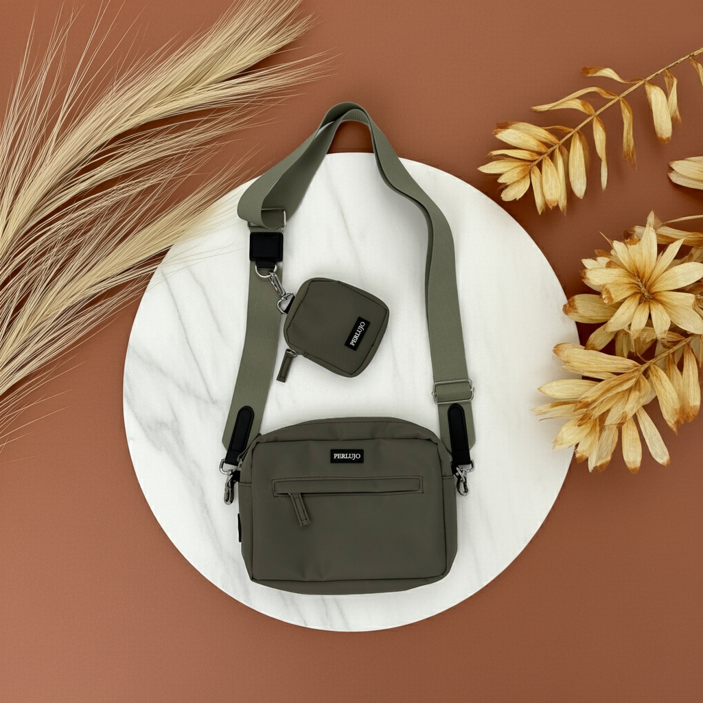 Silky Moss Dog Walking Set - Perlujo