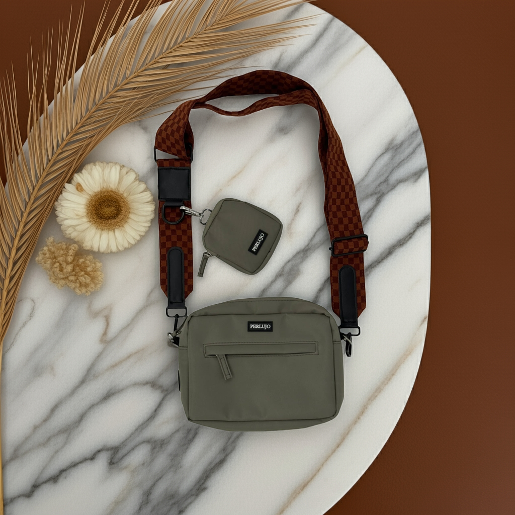 Silky Moss meets Classic Comfort Dog Walking Set - Perlujo