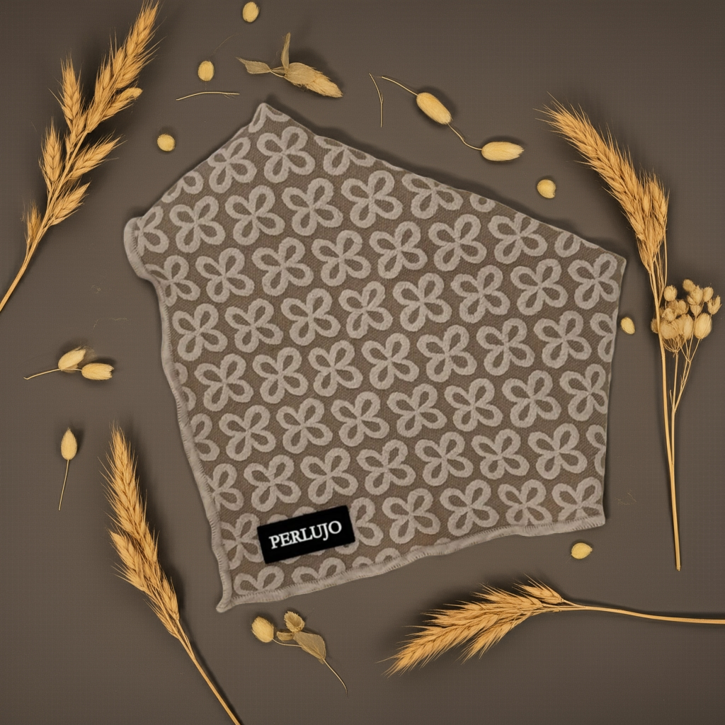 Champagne Clover Bandana - Perlujo