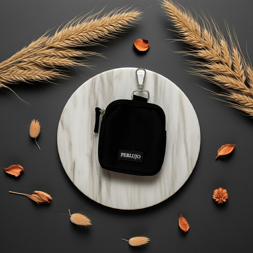 Midnight Black Dog Walking Set - Perlujo